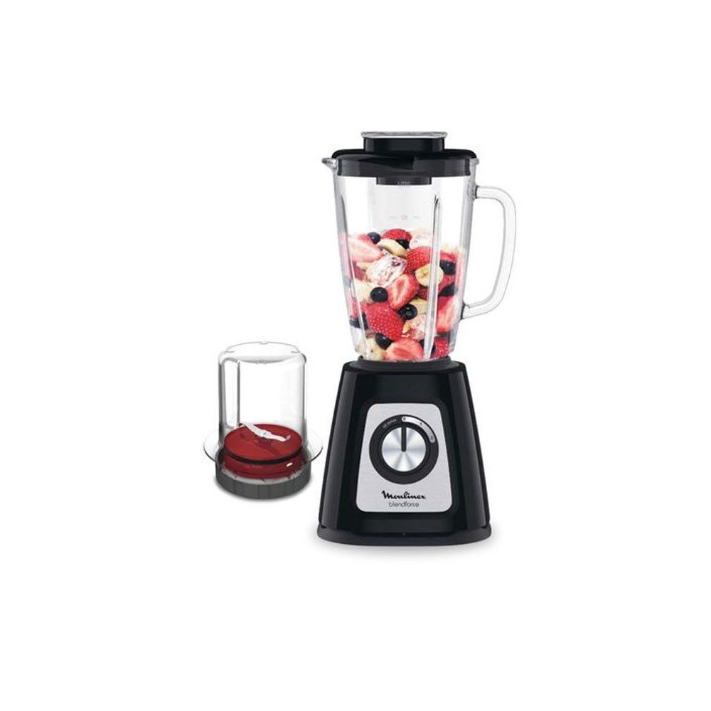 BLENDER GLASS 800W NOIR-GRINDER (LM437825)
