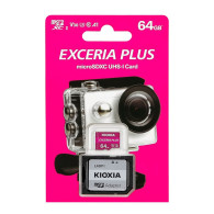 CARTE MEMOIRE KIOXIA EXCERIA PLUS 64GB