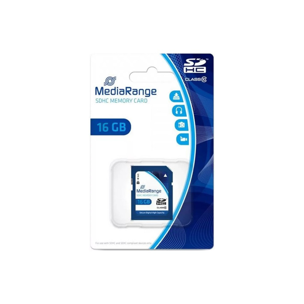 CARTE MEMOIRE MEDIARANGE 16GB CLASS 10