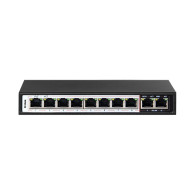 SWITCH DLINK 10 PORTS 10/100 250M 8* POE + 2* 10/100 (DES-F1010P-E/E)