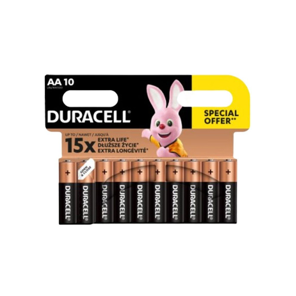 PILE DURACELL PLUS POWER AA 10
