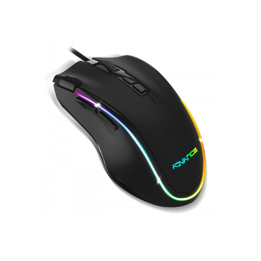 SOURIS GAMER FILAIRE ADVANCE GTA250 RGB - NOIR