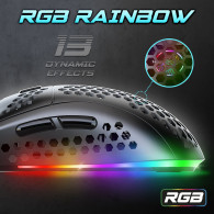 SOURIS GAMER FILAIRE SPIRIT OF GAMER PRO-M4 ULTRA LIGHT - NOIR