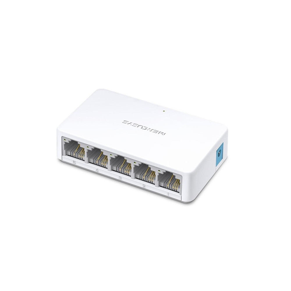 SWITCH DE BUREAU 5 PORTS MERCUSYS MS105 / 10/100 MBPS