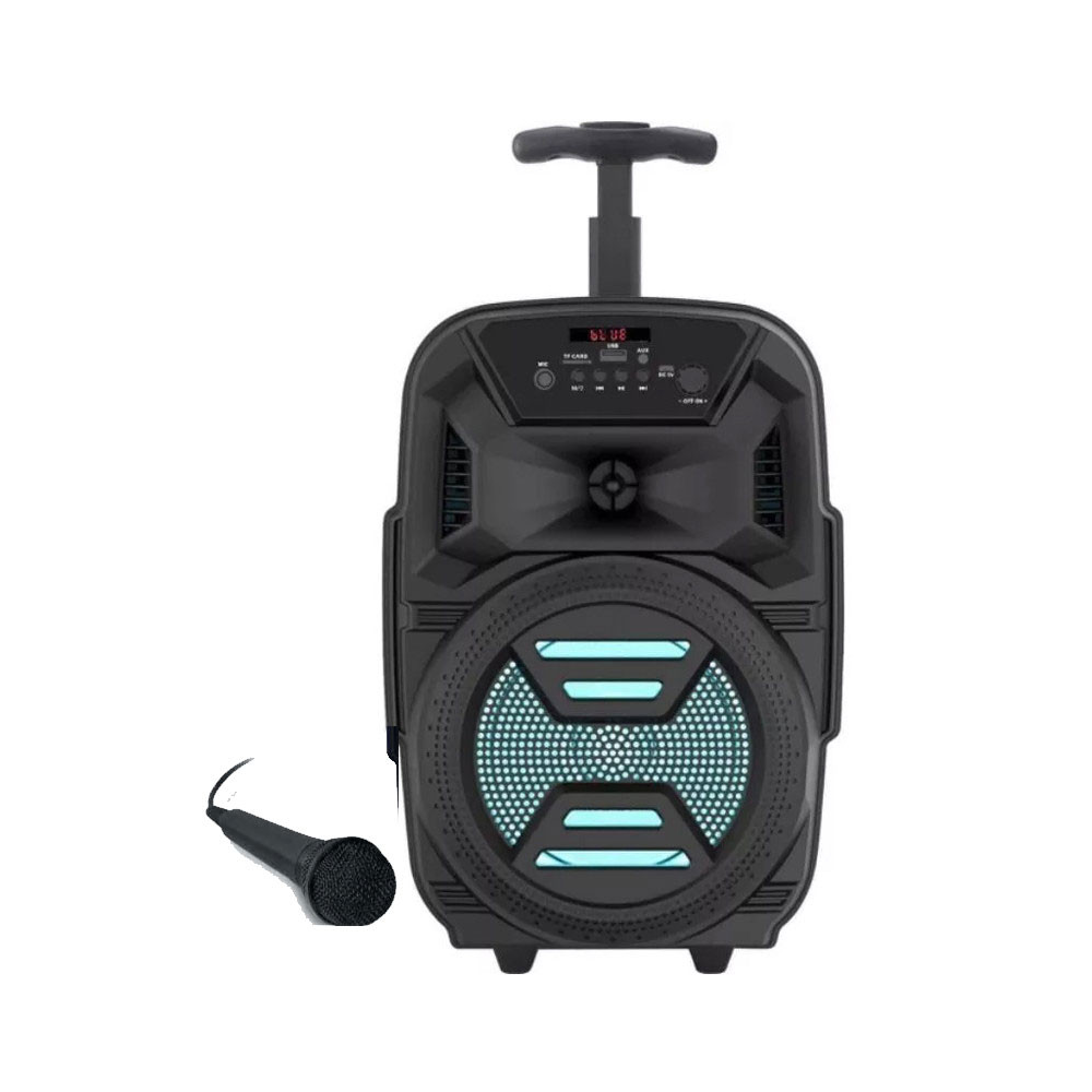 HAUT PARLEUR  BLUETOOTH LED 6.5 POUCES (ZQS-6111)