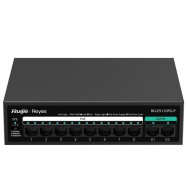 SWITCH RUIJIE 8 PORTS 10/100MBPS 2 PORTS GIGABIT (RG-ES110FG-P)