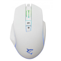 SOURIS GAMER WHITE SHARK GARETH / BLANC / RGB (GM-5009)