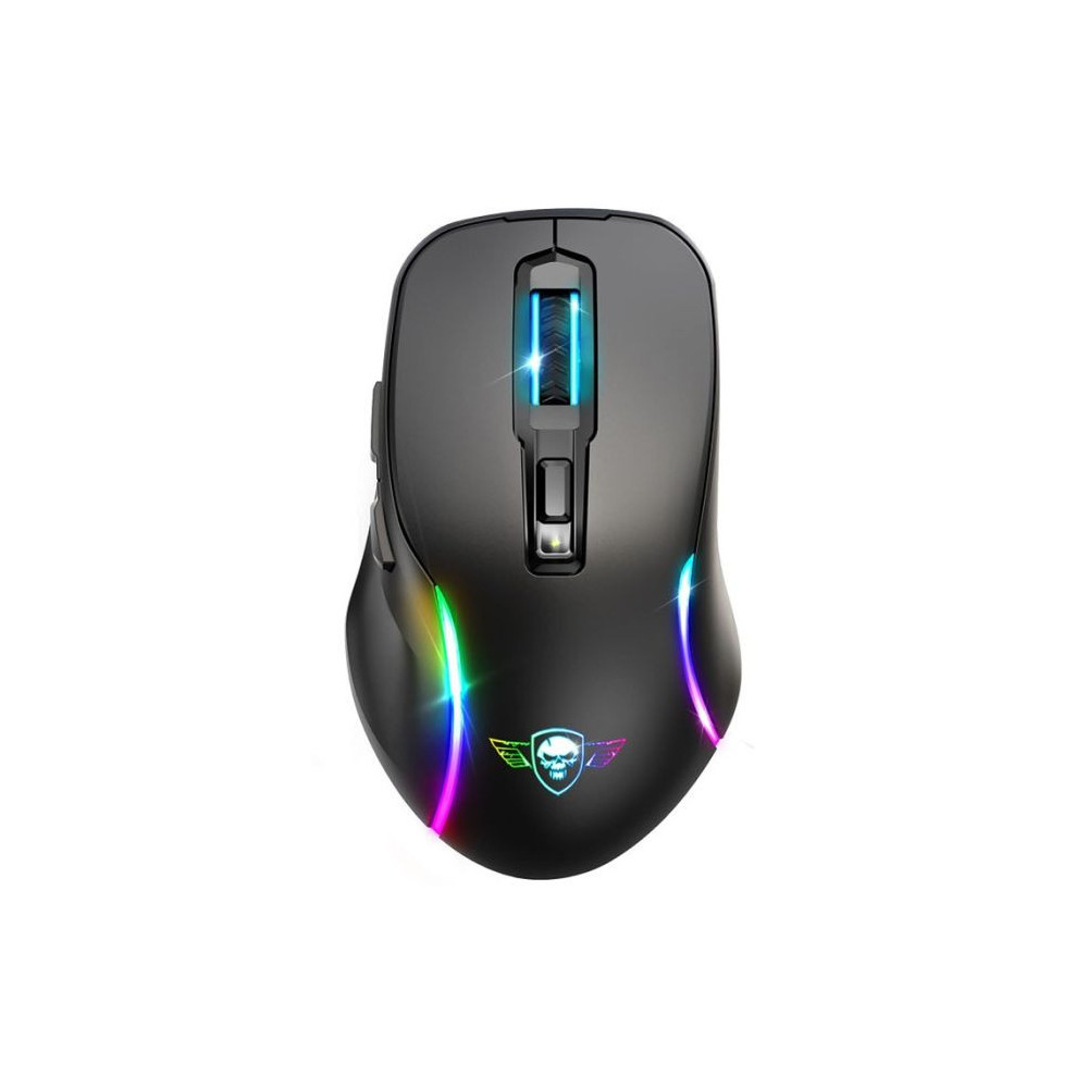 SOURIS GAMER SANS FIL SPIRIT OF GAMER ELITE M50 RGB - NOIR