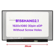 AFFICHEUR 15.6" LED SLIM 30 PINS FHD SPECIAL (B156HAN02.1)