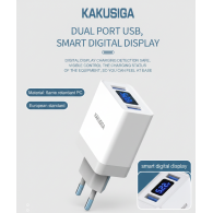CHARGEUR KAKU KSC-768 IPHONE 2.4A AVEC AFFICHEUR