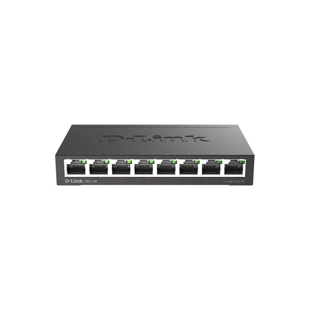 Switch D-Link Gigabit 8 ports 10/100/1000 Mbps